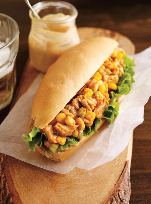 Sandwich Poulet Barbecue