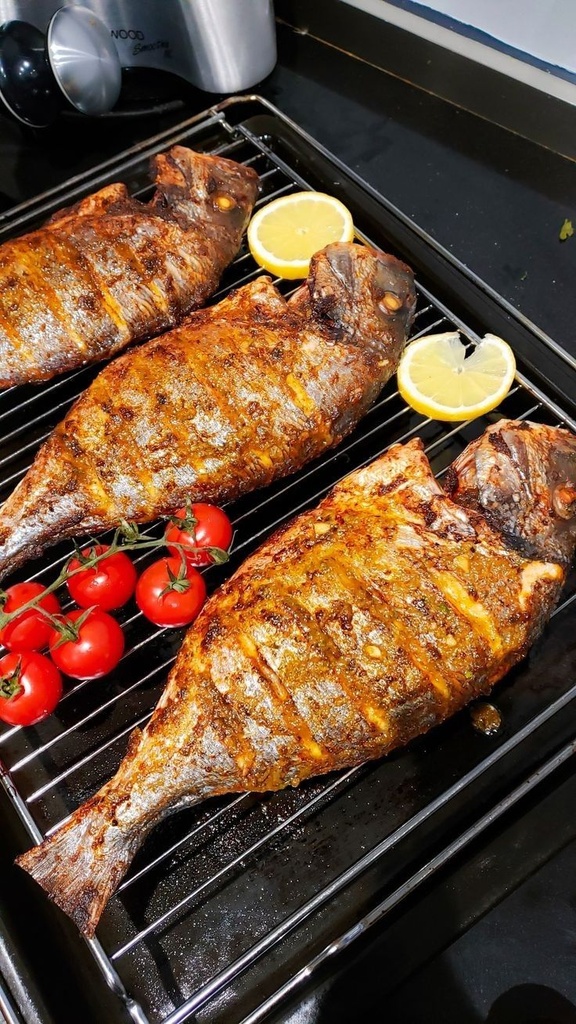 Carpe Rouge ou Daurage Grillé