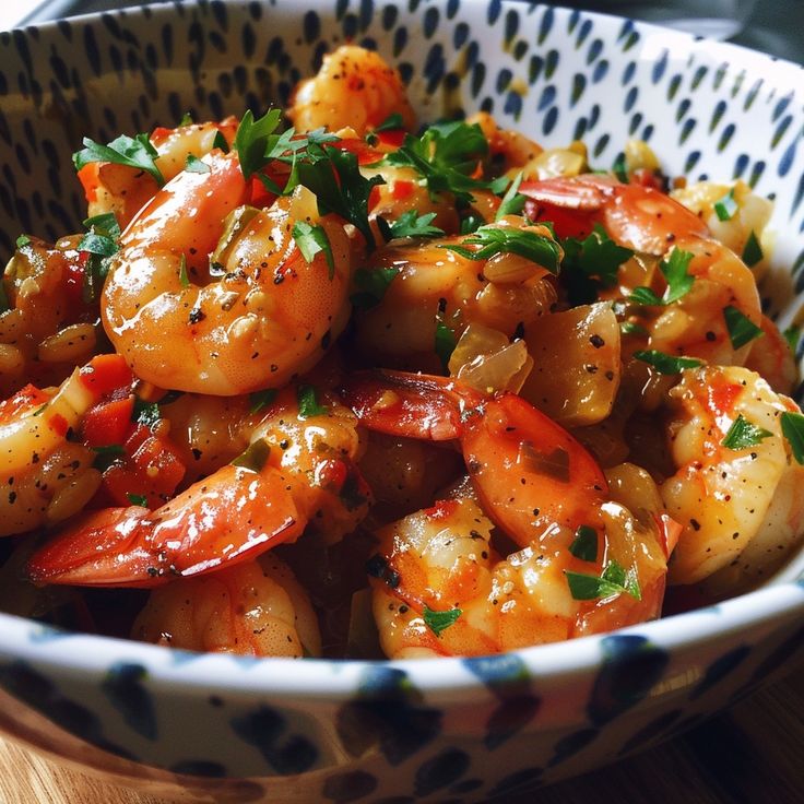 Crevettes à L'Indienne