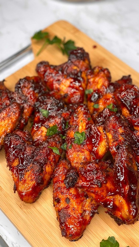 Ailes de Poulet Sauce Barbecue 