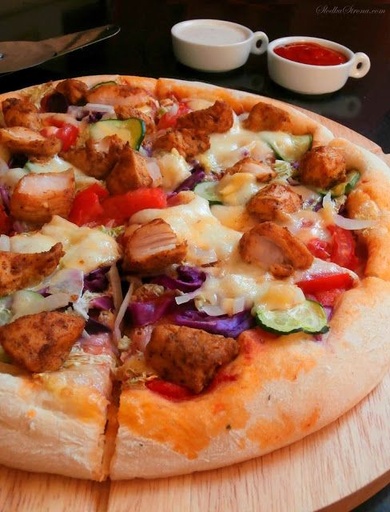 Pizza Poulet Kebab
