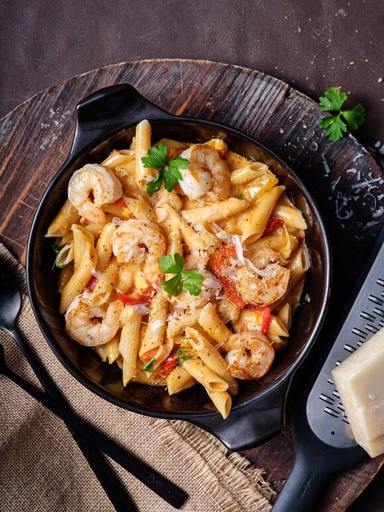 Penne aux Fruits de Mer
