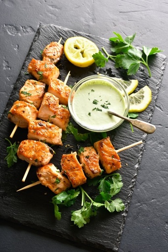 Brochette de Poisson Grillé