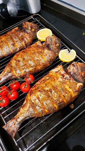 Carpe Rouge ou Daurage Grillé