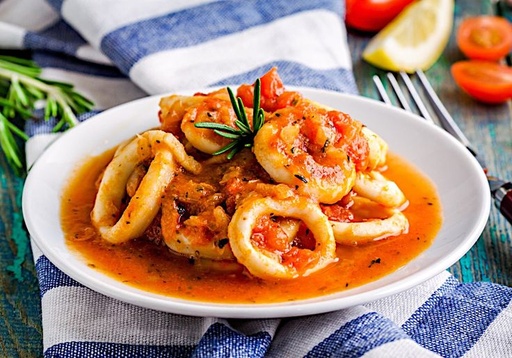 Calamar à la Provençale