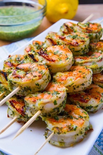 Brochette de Gambas 