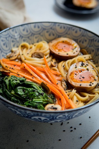 Soupe de Légumes aux Oeufs 